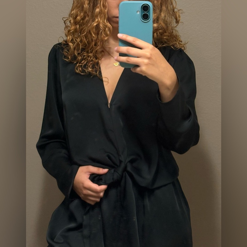 Ramy brook Elegant Black Women's dress